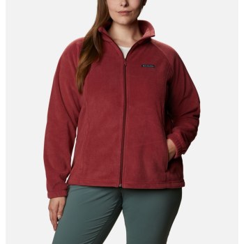 Dámské Bundy Columbia Benton Springs Full Zip Plus Size Červené TYUJNX241